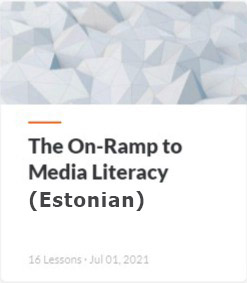The On-Ramp to Media Literacy in Estonian